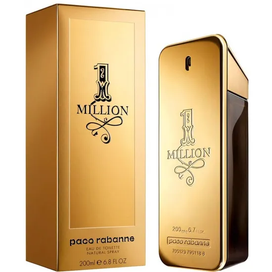 Paco Rabanne 1 Million Eau De Toilette 200Ml