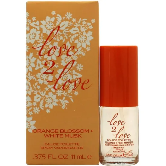 Love2Love Orange Blossom + White Musk Eau De Toilette