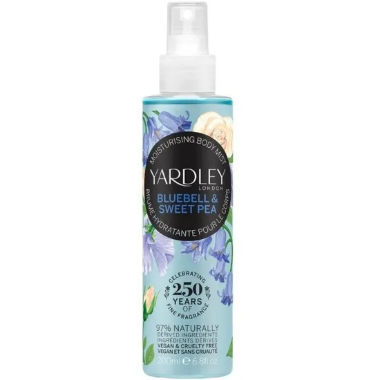 Yardley Bluebell & Sweet Pea Moisturising Body Mist