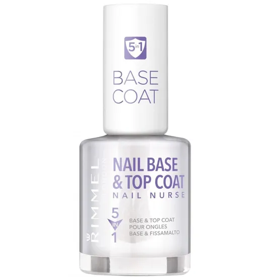 Rimmel 5 In 1 Nail Base & Top Coat