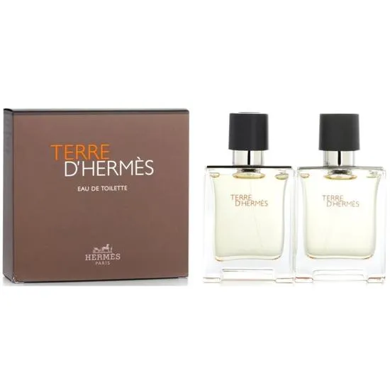 Hermès Terre D'hermes Eau De Toilette Gift Set 2 X 50Ml