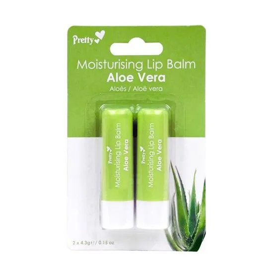 Quest Pretty Moisturising Lip Balm Aloe Vera
