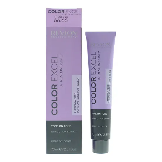 Revlon Revlonissimo Colour Excel Creme Gel Hair Colour 66.66 C5 Intense Purple Red