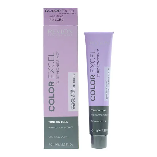 Revlon Revlonissimo Colour Excel Creme Gel Hair Colour 66.40 C5 Intense Copper