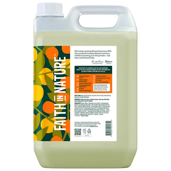 Faith In Nature Grapefruit & Orange Shampoo 5000Ml