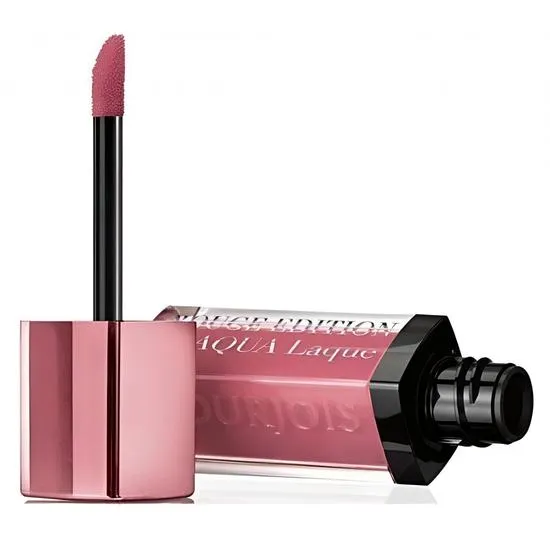 Bourjois Rouge Edition Aqua Laque Lipstick 02 Rose On The Rocks
