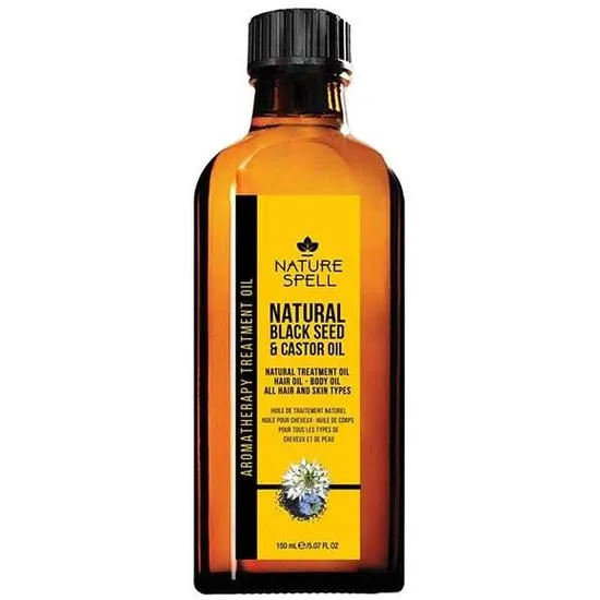 Nature Spell Natural Black Seed & Castor Oil