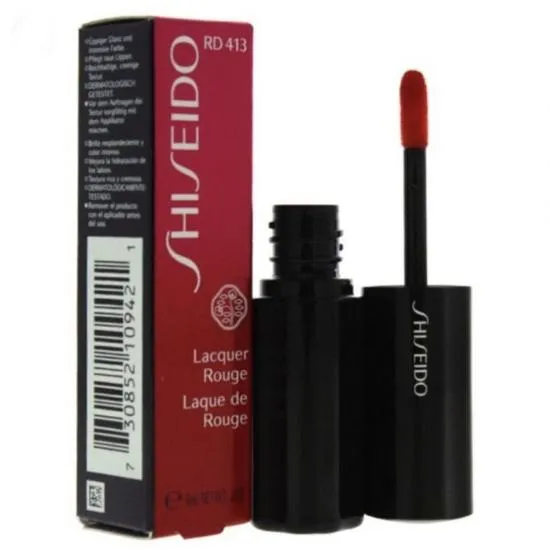 Shiseido Lacquer Rouge Lipstick Rd413 Sanguine