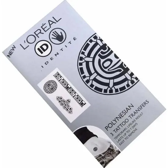 L'Oreal Paris Identite Tattoo Body Art Transfers