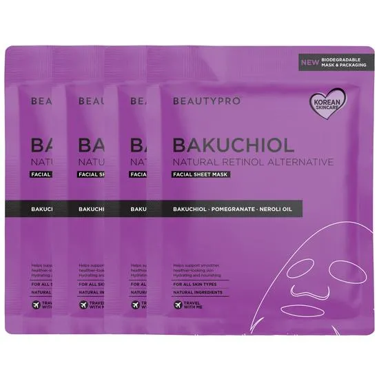 BeautyPro BAKUCHIOL Facial Sheet Mask
