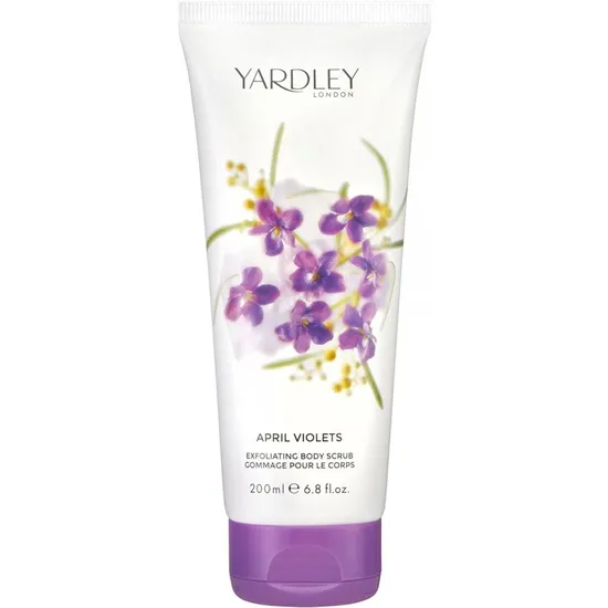 Yardley April Violets Exfoliating Body Scrub