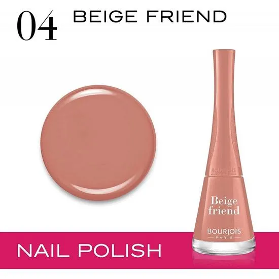 Bourjois 1 Seconde Nail Polish 04 Beige Friend