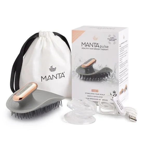 Manta Pulse Healthy Hair & Scalp Brush