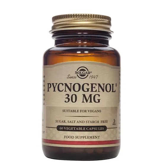 Solgar Pycnogenol 30mg Vegetable Capsules