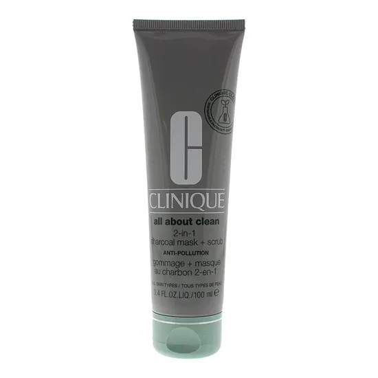 Clinique All About Clean 2-in-1 Charcoal Mask + Scrub