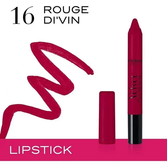 Bourjois Velvet The Pencil Lipstick 16 Rouge Di'vin