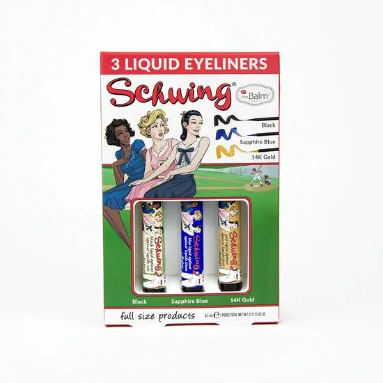 theBalm Schwing Trio Liquid Eyeliner Gift Set
