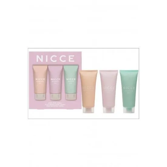 Nicce For Women Body Set Trio Body Wash 150ml Body Cream 150ml, Body Smoother 150ml