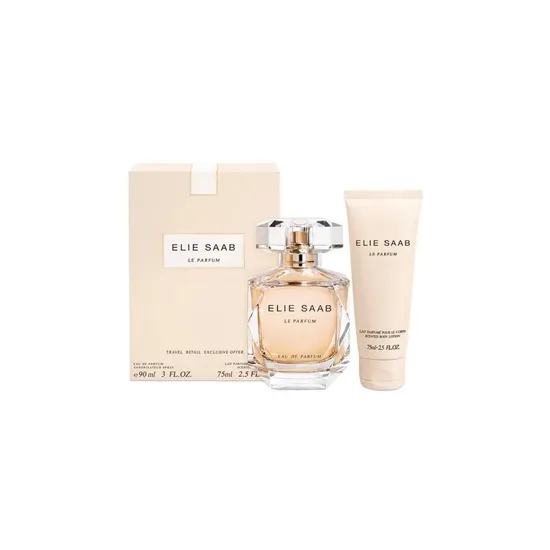 Elie Saab Le Parfum Set Eau De Parfum 90ml + Bl 75ml + Sg 75ml