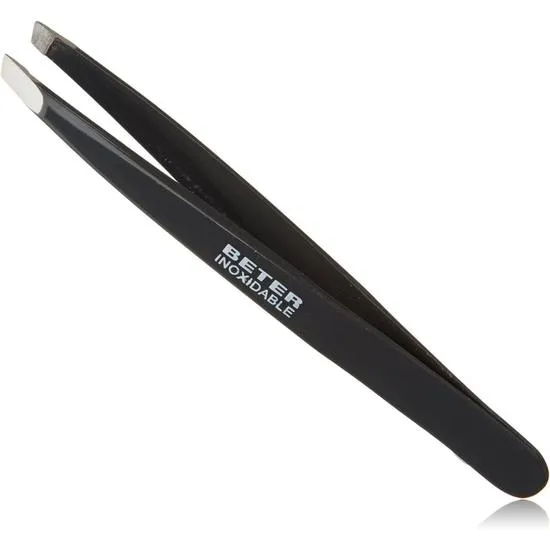 Beter Enamelled Stainless Steel Slanted Tip Tweezers