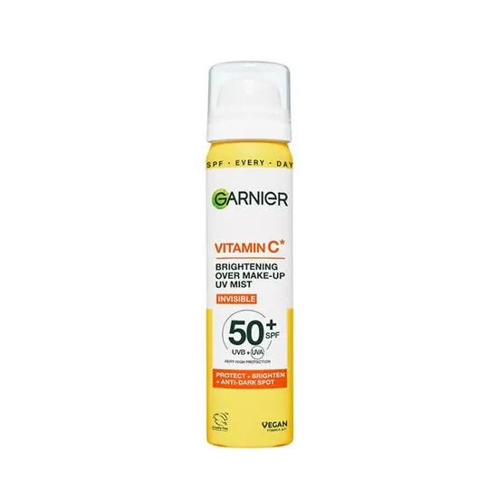 Garnier Vitamin C Brightening Over Makeup UV Mist SPF 50