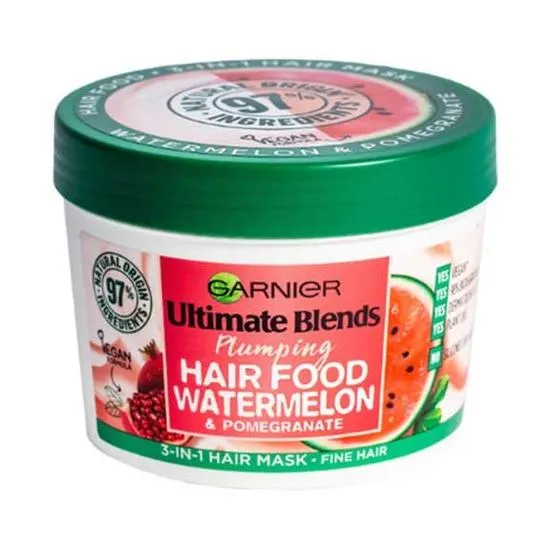 Garnier Ultimate Blends Plumping Hair Food Watermelon 3-in- Treatment