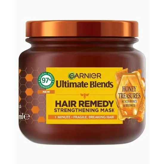 Garnier Ultimate Blends Honey Treasures Hair Remedy Strengthening Mask