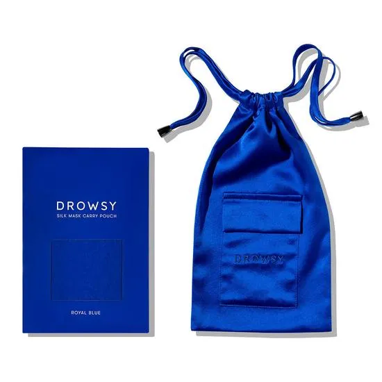 Drowsy Silk Carry Pouch Royal Blue