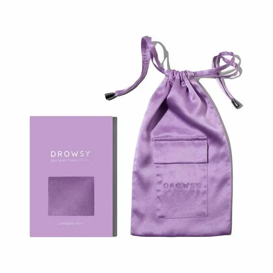 Drowsy Silk Carry Pouch Lavender Haze