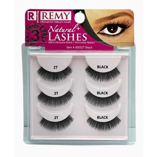 Magic Collection Response Remy Natural Plus Lashes 2t Black