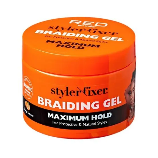 Kiss Orange Scented Braiding Gel Maximum Hold 7
