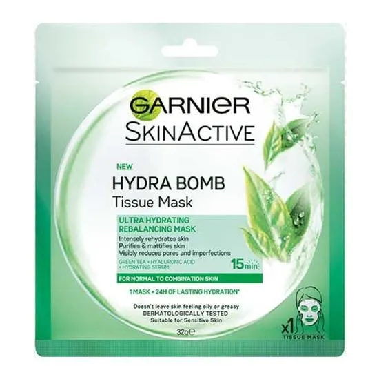 Garnier Moisture Bomb Re-Balancing Tissue Mask