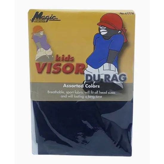 Magic Collection Kids Visor Du Rag 4777a