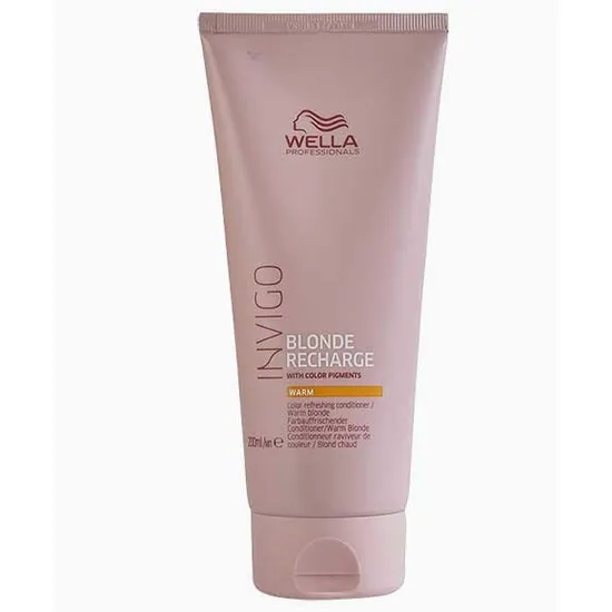 Wella Invigo Blonde Recharge Colour Refreshing Conditioner Warm