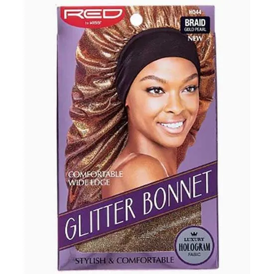 Kiss Glitter Bonnet Braid