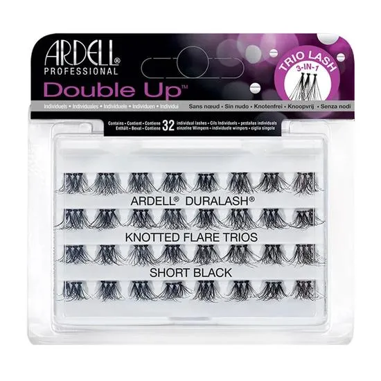 Ardell Double Up 3 In 1 Knotted Lash Short Black