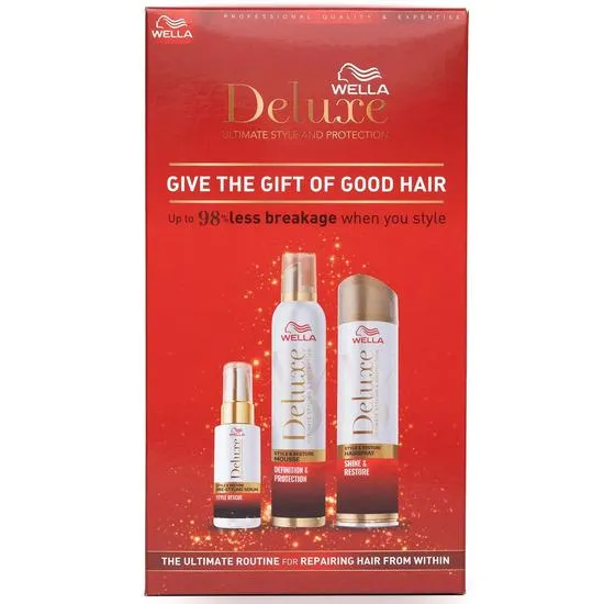 Wella Deluxe Ultimate Style & Protection Gift Set