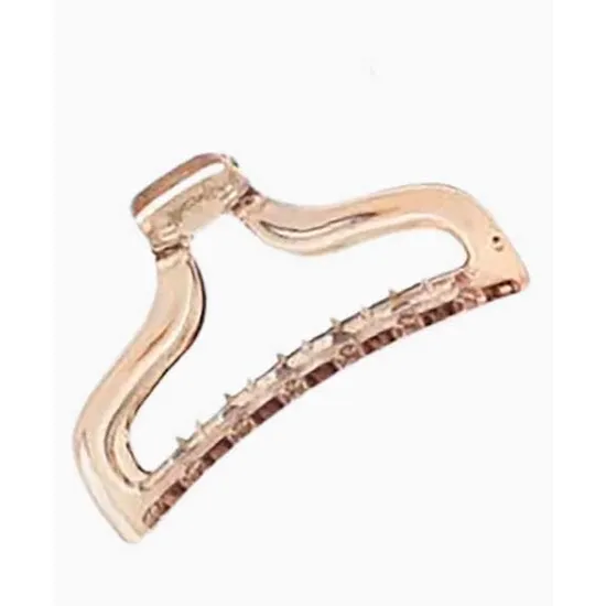 Molly And Rose Coloured Transparent Clamp