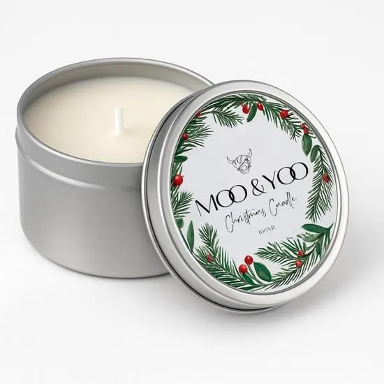 Moo & Yoo Christmas Candle