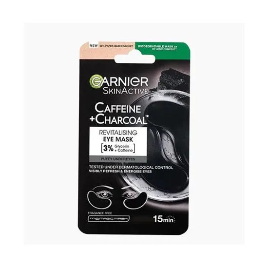 Garnier Caffeine Charcoal Revitalising Eye Mask