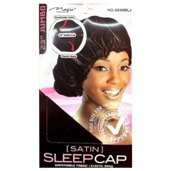 Magic Collection Breathable Satin Sleep Cap