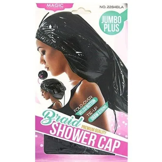 Magic Collection Braid Jumbo Plus Shower Cap 2284