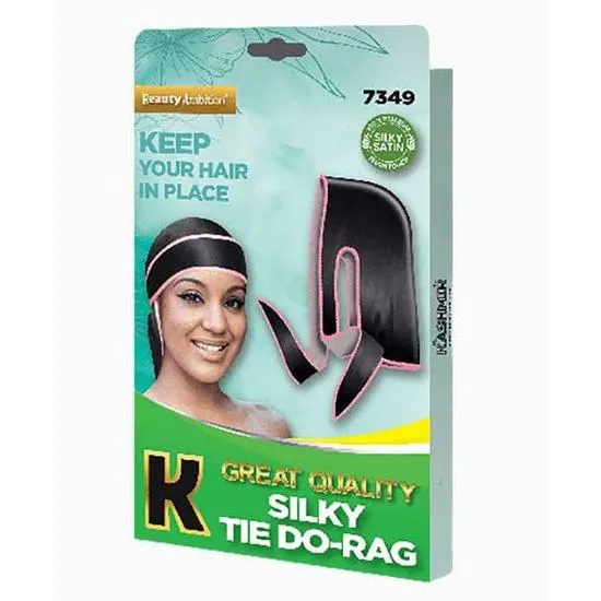 Kashmir Beauty Ambition Great Quality Silky Tie Do Rag 7349