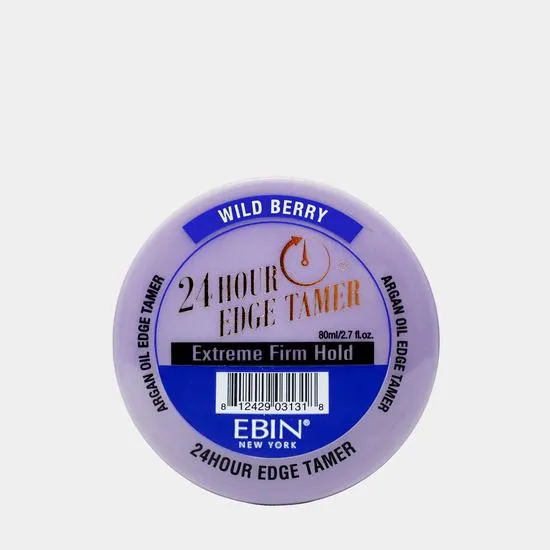 Ebin New York 24 Hour Wild Berry Extreme Firm Hold Edge Tamer 80Ml
