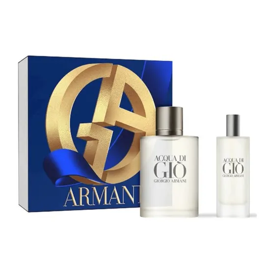 Giorgio Armani Acqua Di Gio Eau De Parfum Gift Set 75ml Eau De Parfum + 15ml Eau De Parfum