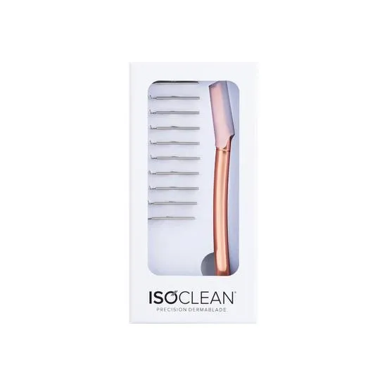ISOCLEAN Facial Dermablade Razor Rose Gold
