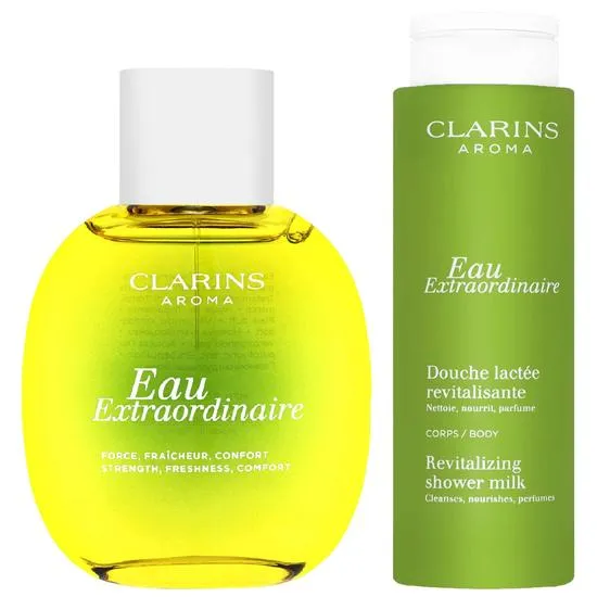 Clarins Bundles Duo: Eau Extraordinaire Treatment Fragrance & Eau Extraordinaire Revitalising Shower Milk