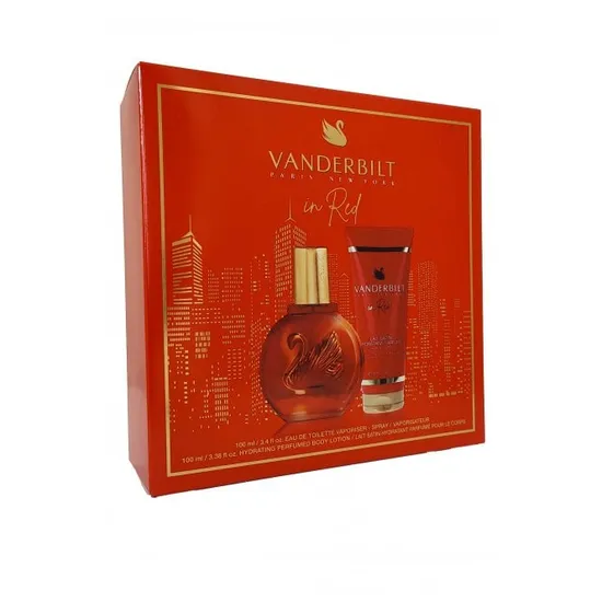 Gloria Vanderbilt In Red Eau De Parfum Gift Set