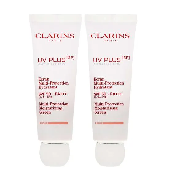 Clarins UV Plus Anti-Pollution Multi-Protection Moisturising Screen SPF 50 Rose