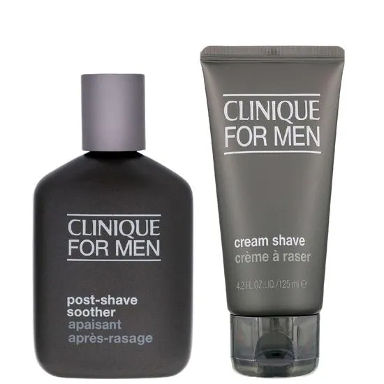 Clinique Bundles Duo: Mens Post Shave Soother & Cream Shave